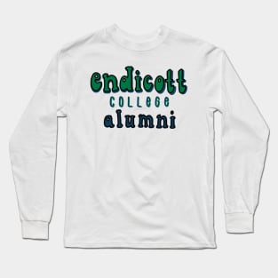 Endicott college alumni Long Sleeve T-Shirt